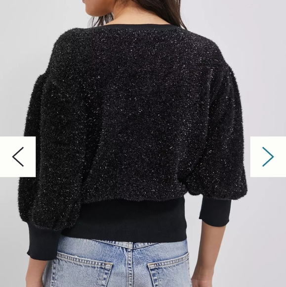 Maeve Pamela Tinsel Shimmer Sweater - Picture 4 of 8
